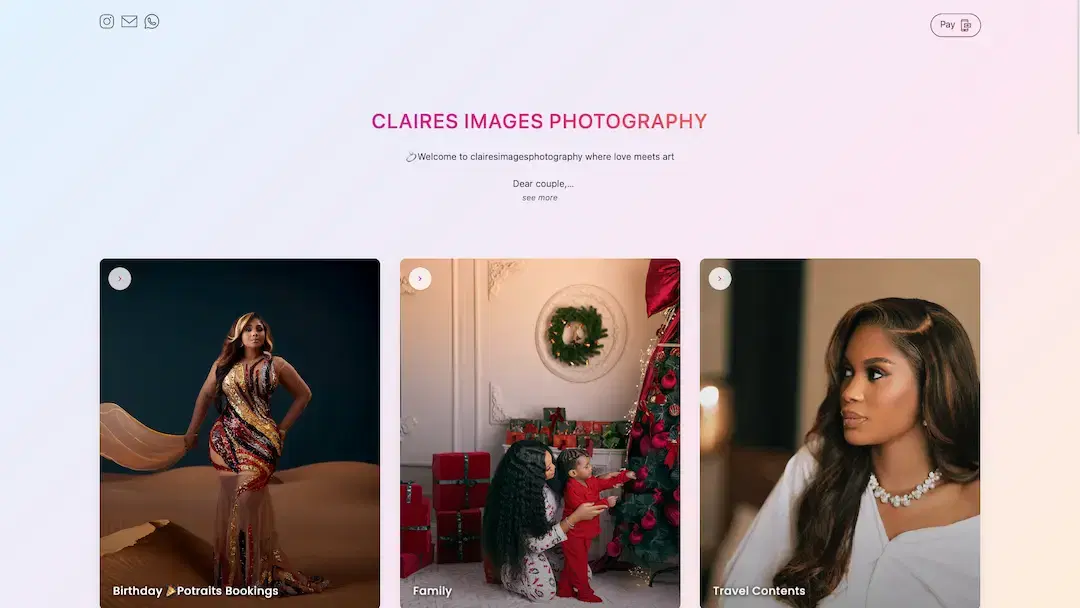 Claires Images Photography example