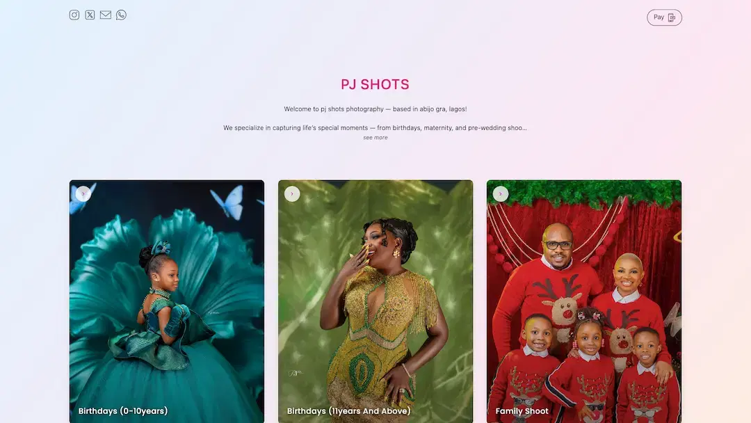 PJ Shots example