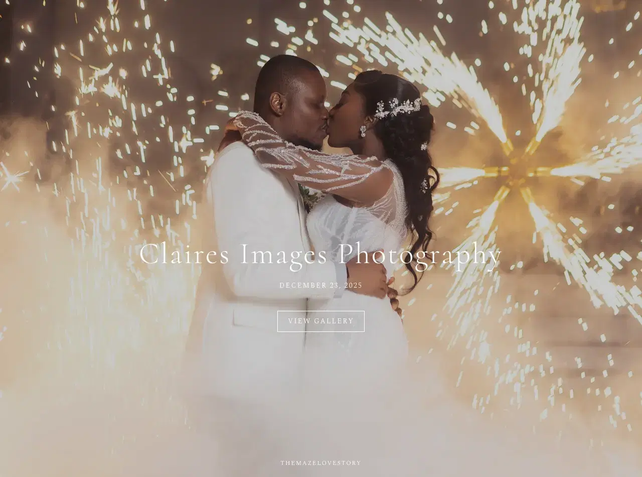 Premium wedding gallery built with OurPixo
